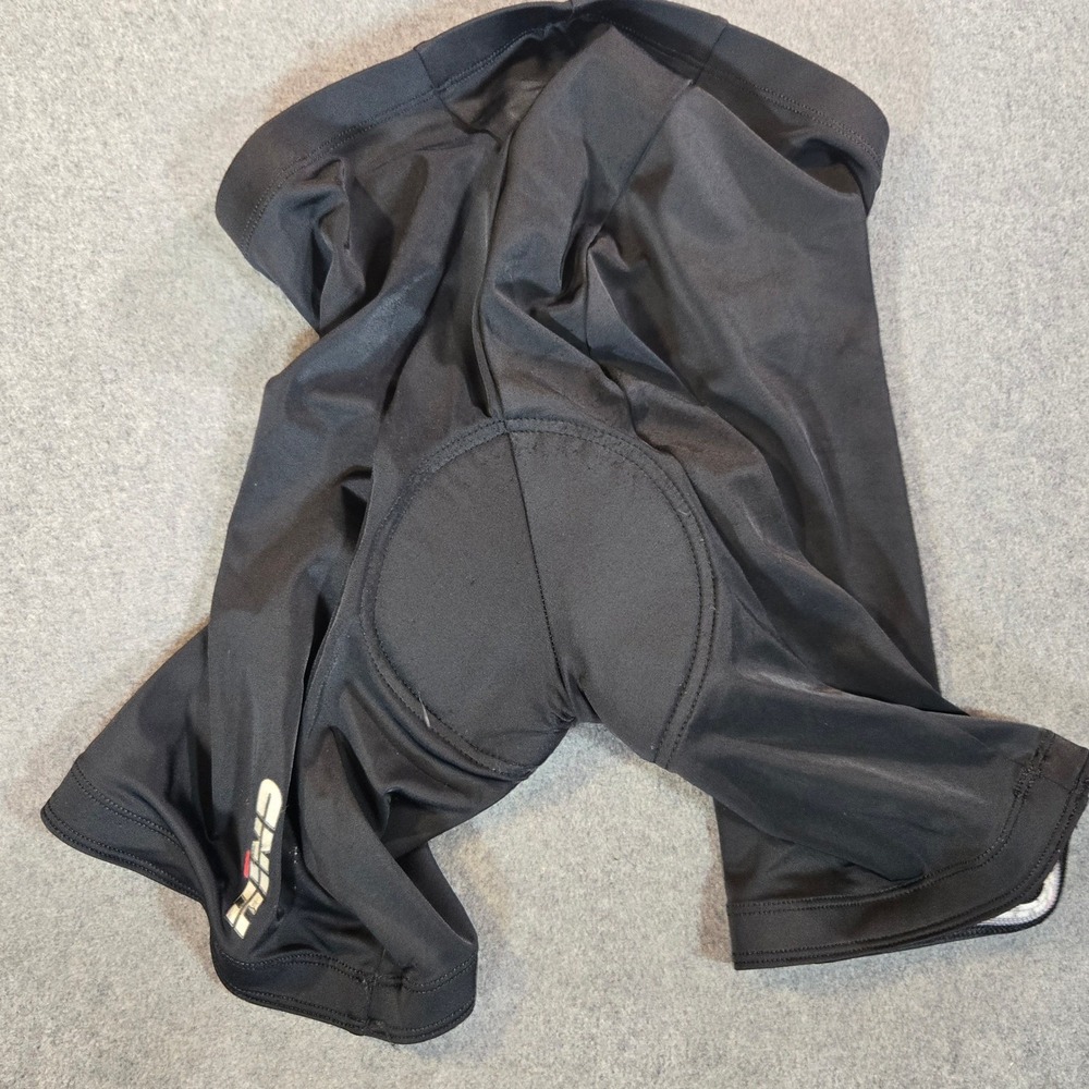 Hind Womens Black Padded Cycling Shorts Size Large Bike Spin Road Riding
